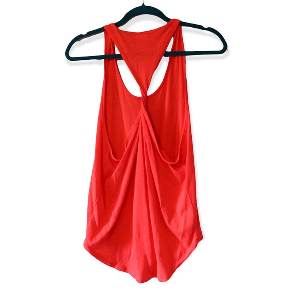 Victoria’s Secret PINK bright red racer back tank top - Picture 2 of 4